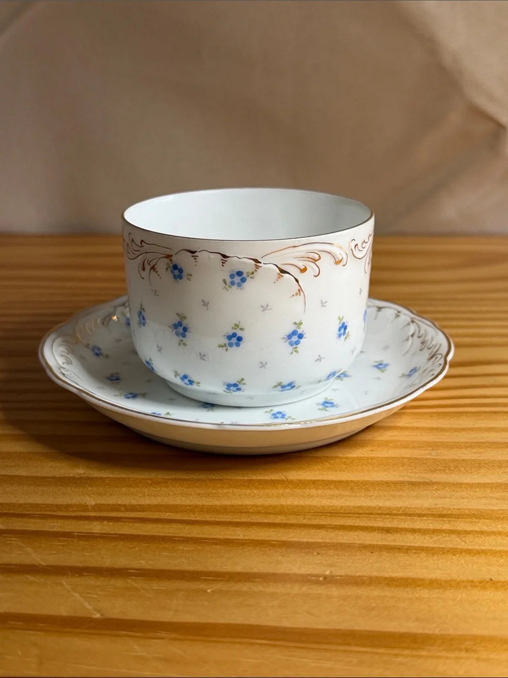 Antique Rosenthal RC Versailles Teacup Cracked AS-IS